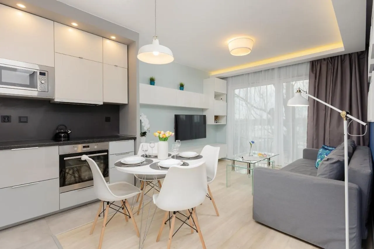Wola Apartment With Balcony Sokolowska By Noclegi Renters Warsaw