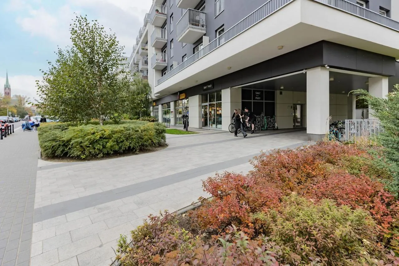 Wola Apartment With Balcony Sokolowska By Noclegi Renters Warsaw Poland
