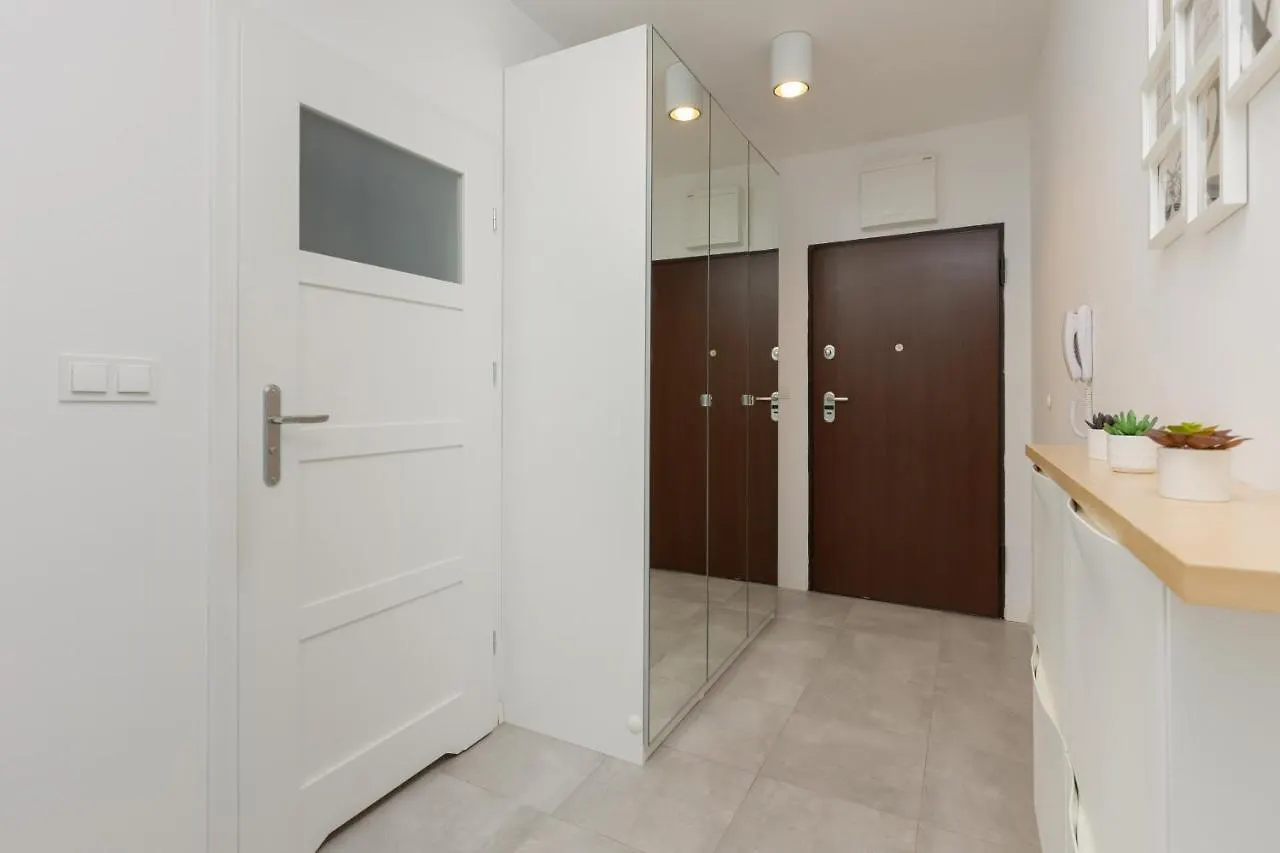 Wola Apartment With Balcony Sokolowska By Noclegi Renters Warsaw Poland