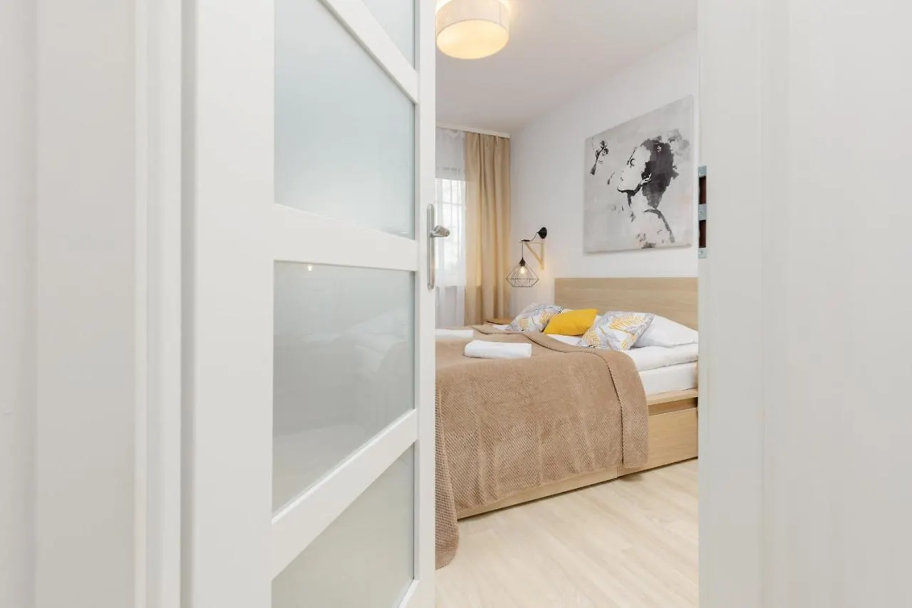 Wola Apartment With Balcony Sokolowska By Noclegi Renters Warsaw Poland